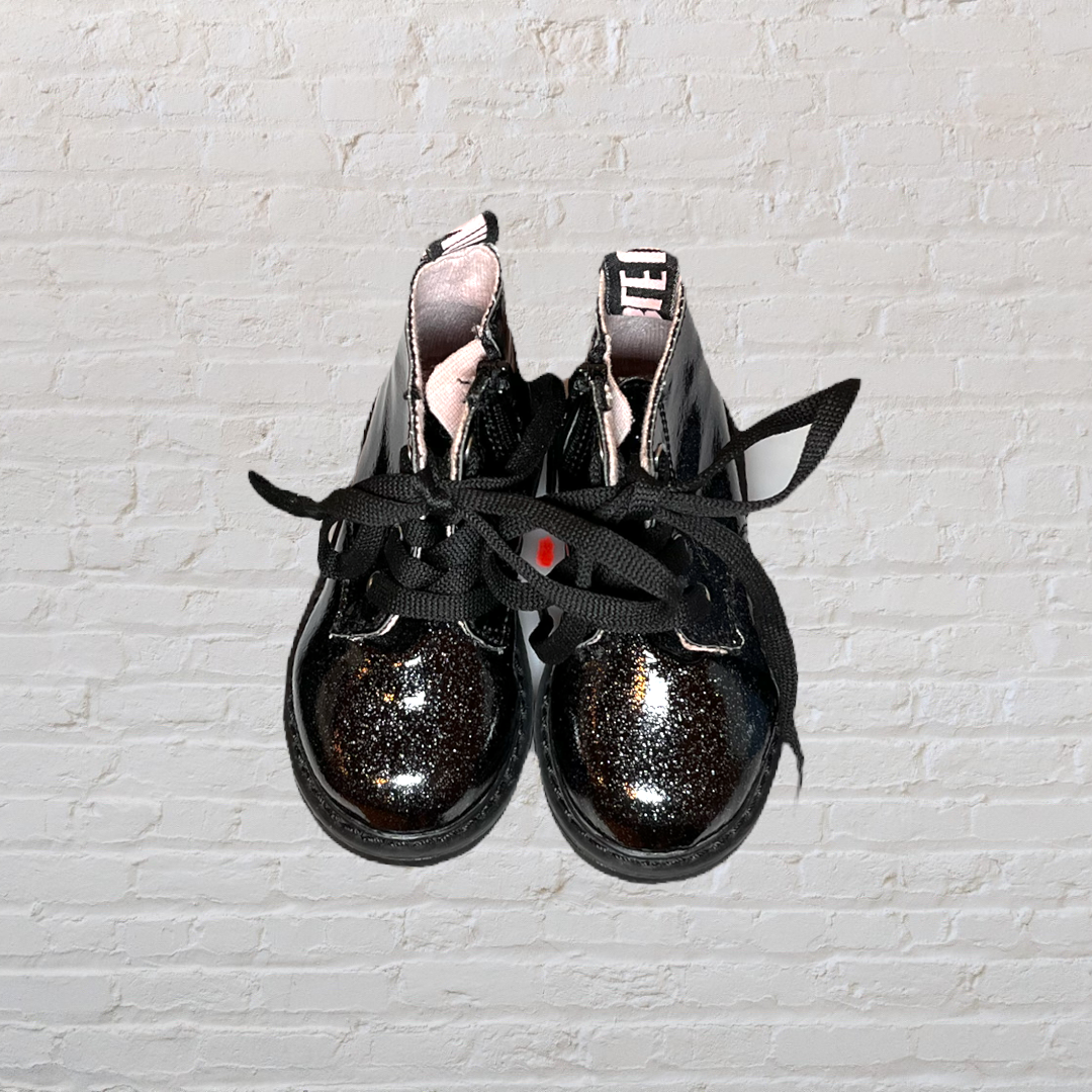 Zara Sparkle Zip Booties (5)