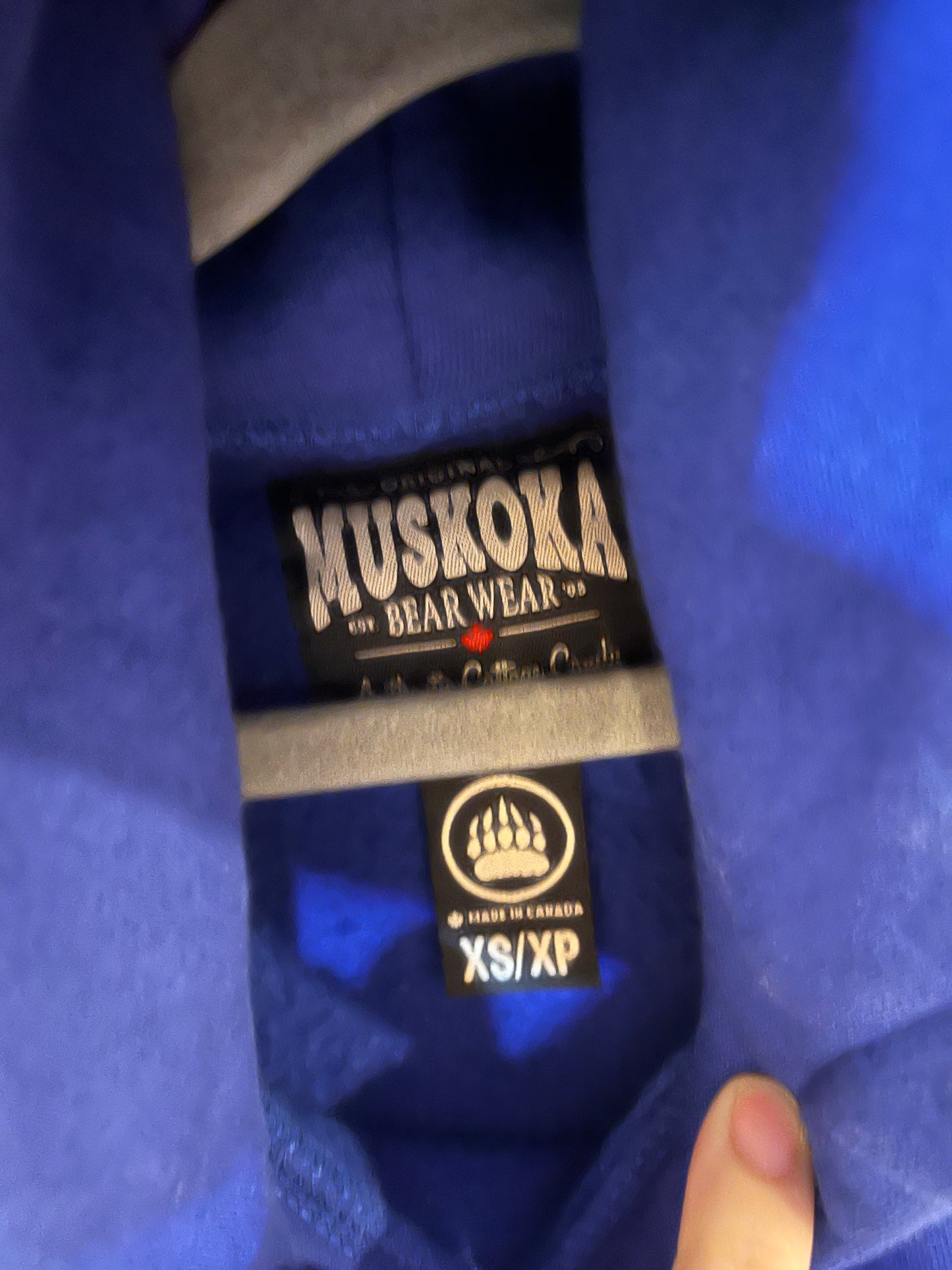Muskoka Bear Wear Logo Hoodie (4-5)