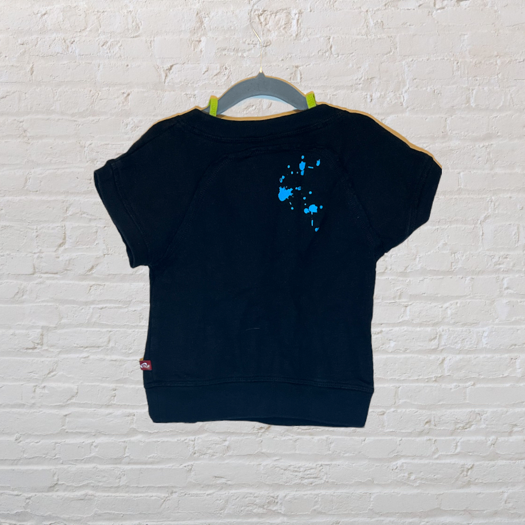 SCKC Paint Splatter Short-Sleeved Sweater (4T)
