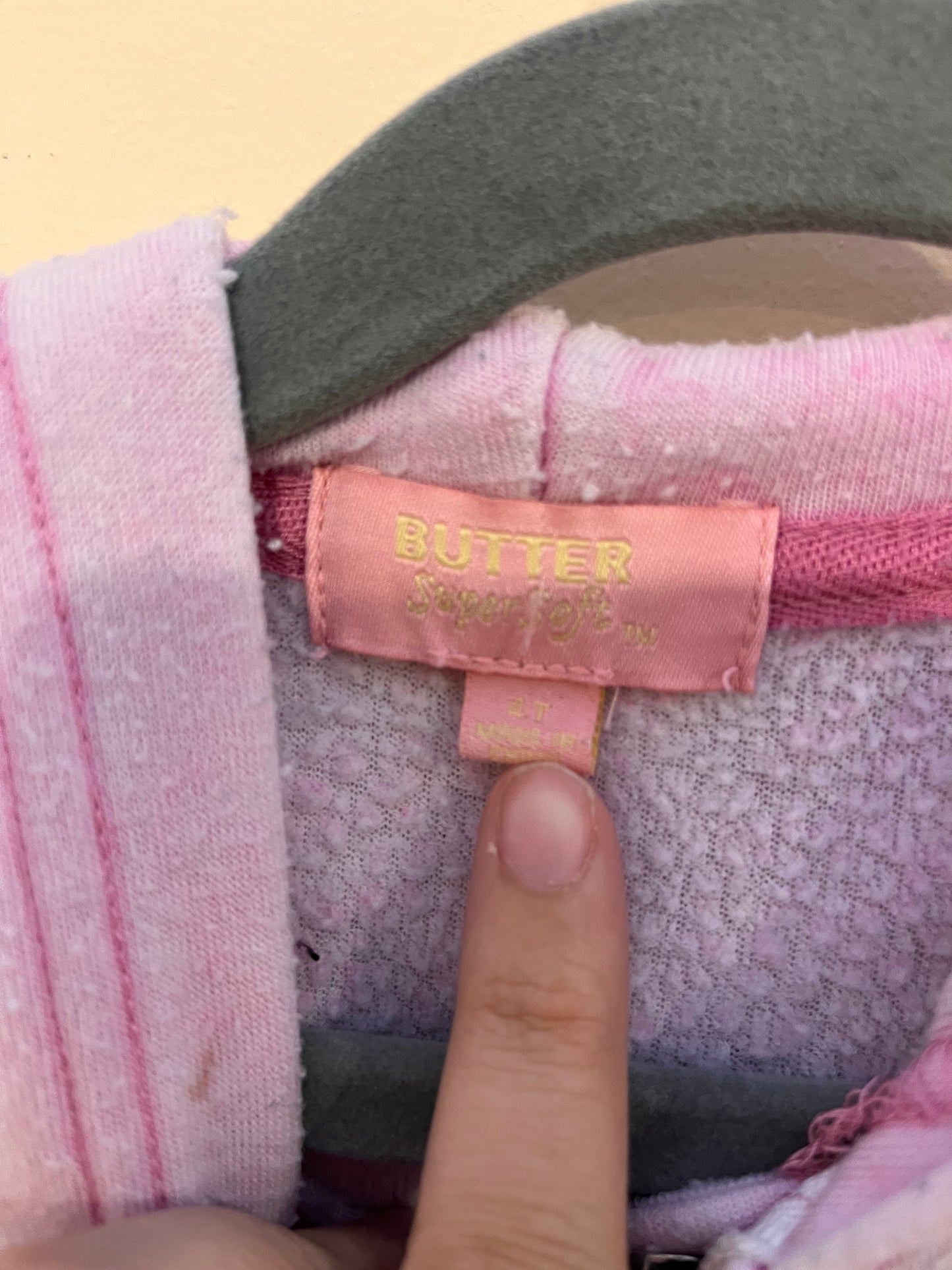 Butter Embellished Dogs Supersoft Hoodie (4T)