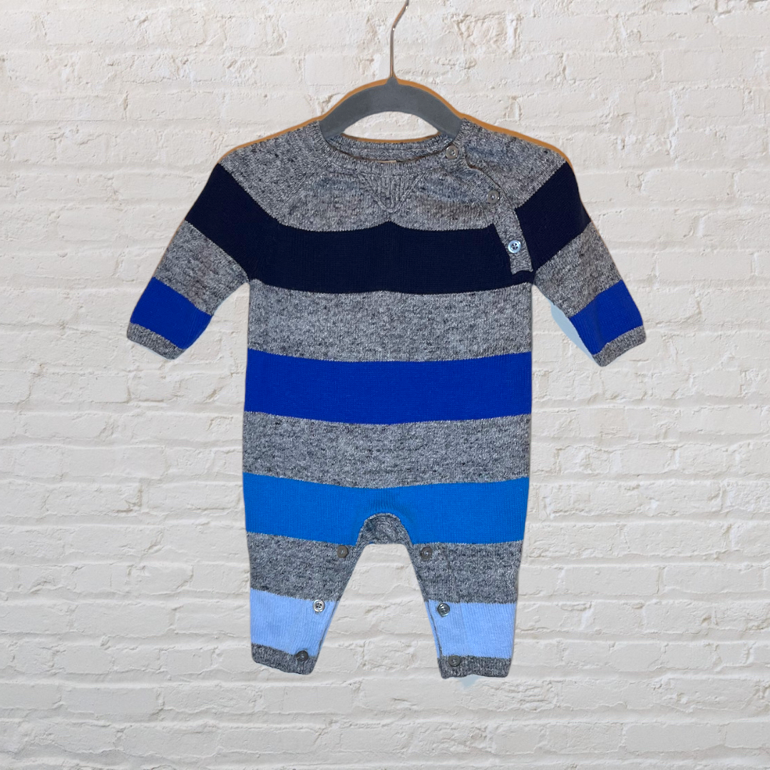 Gap Knit Colour Block Romper (0-3)