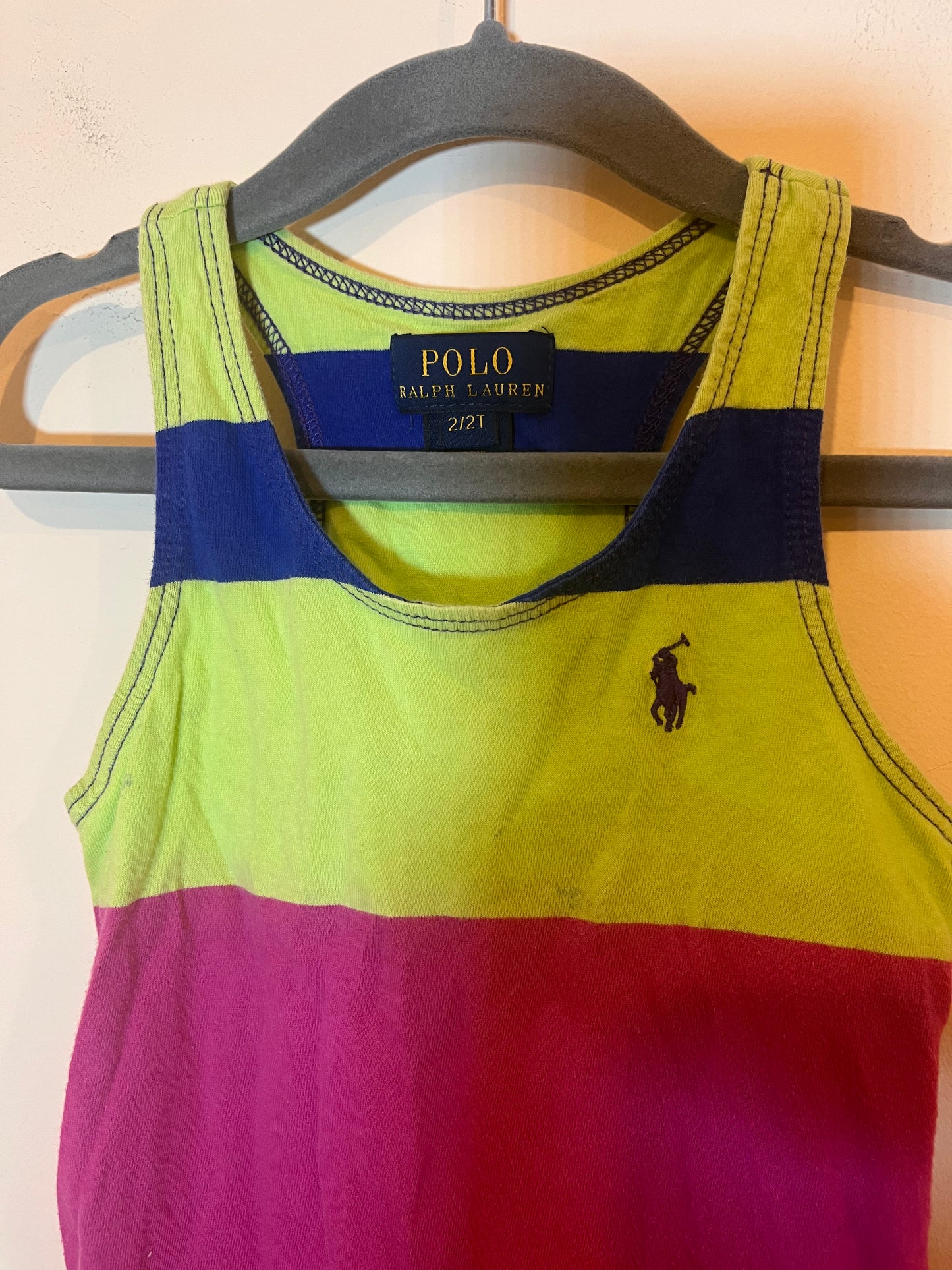 Polo Ralph Lauren Colour Block Dress (2T)