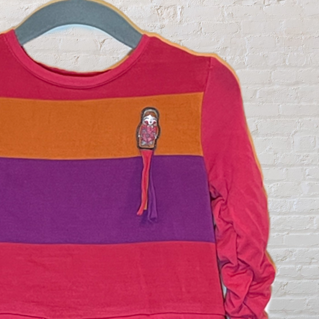 Petit Lem Tiered Slouchy Dress (18M)