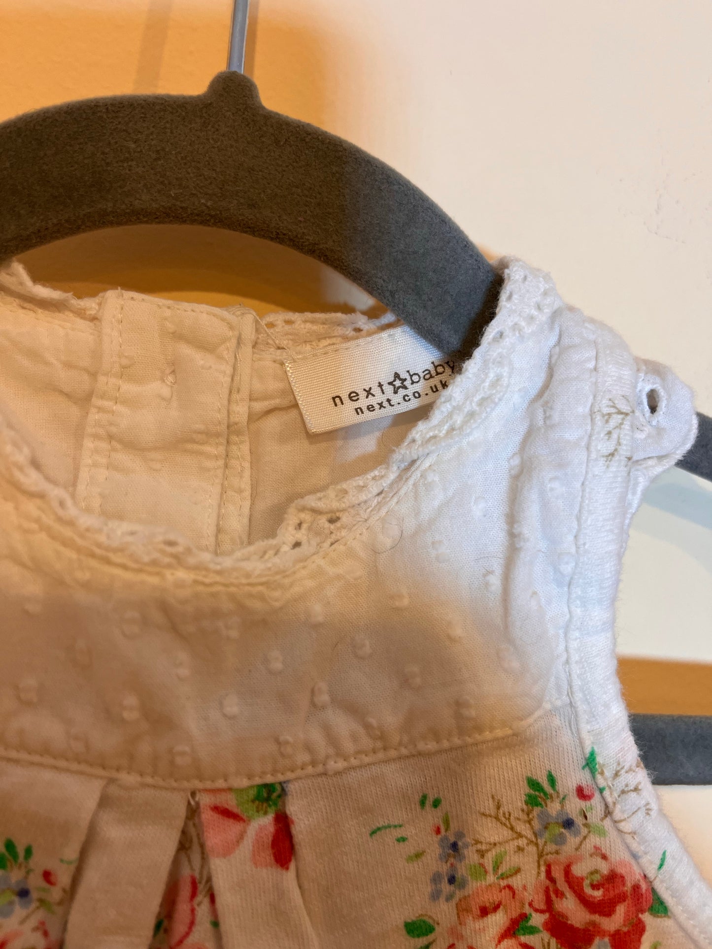 Next Floral Romper (NB)