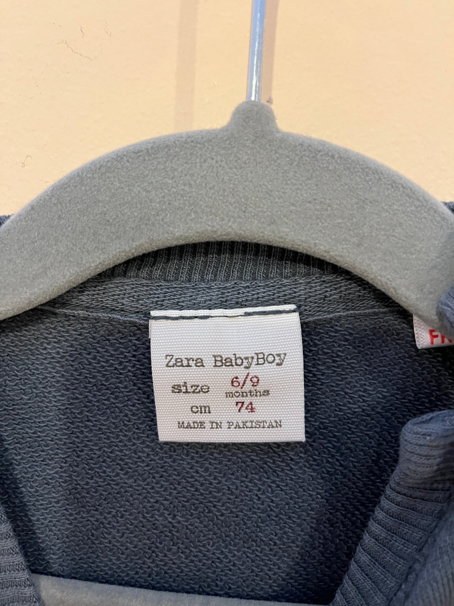 Zara "I'm Cool" Smiley Sweater (6-9)