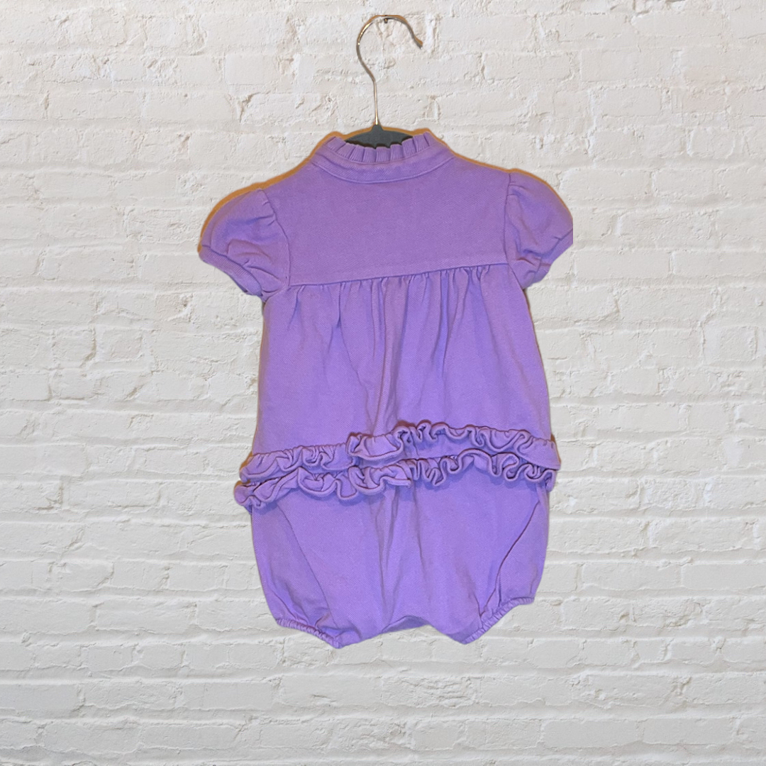 Ralph Lauren Knit Bubble Romper (6M)