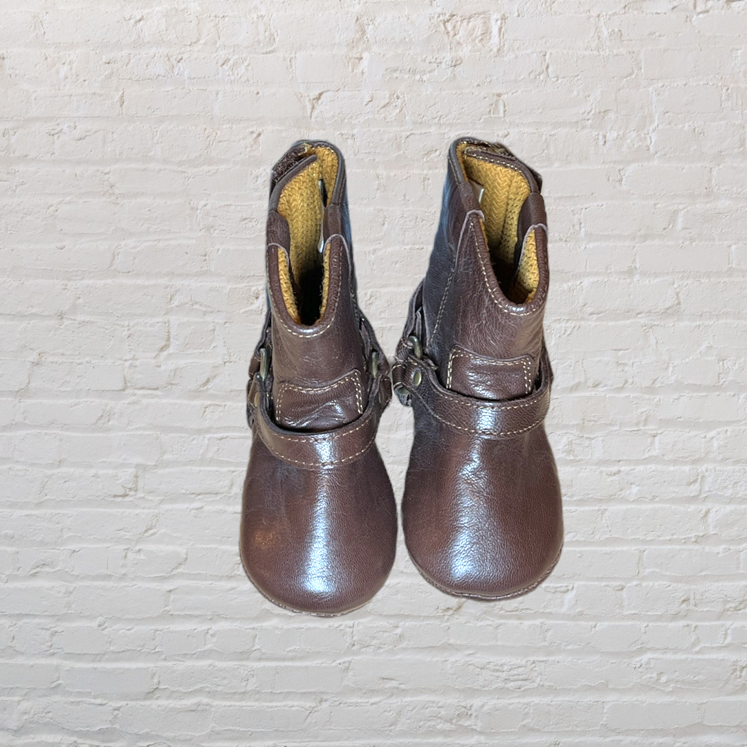 Frye Leather Crib Booties (3)
