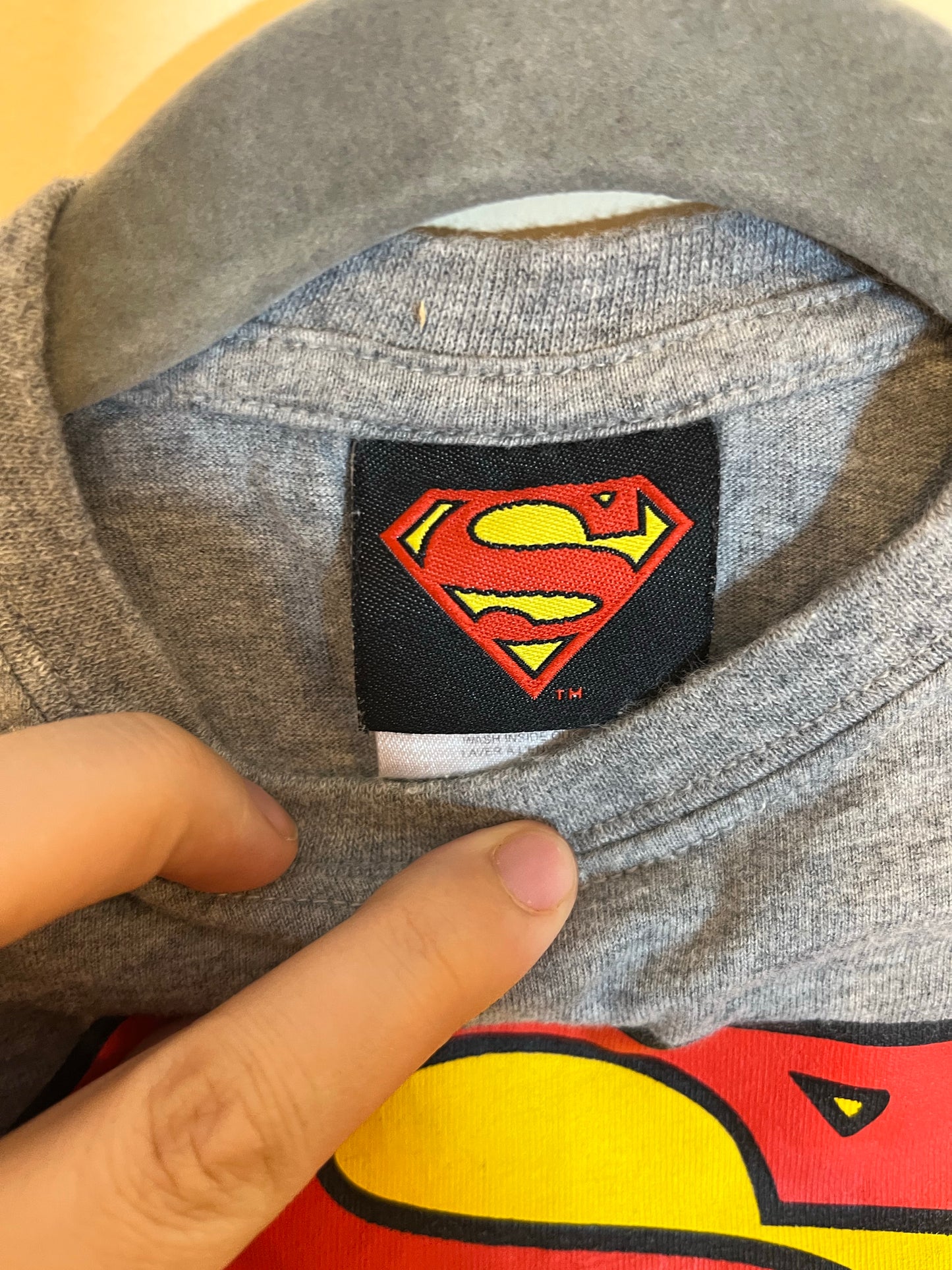 DC Comics Superman Long-Sleeve (3-6 & 6-12)
