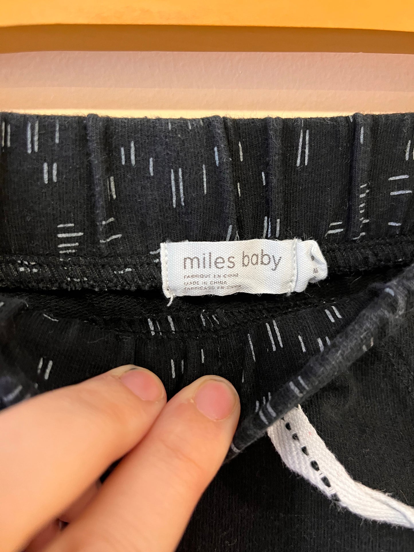 Miles Patterned Pocket Joggers (9M)