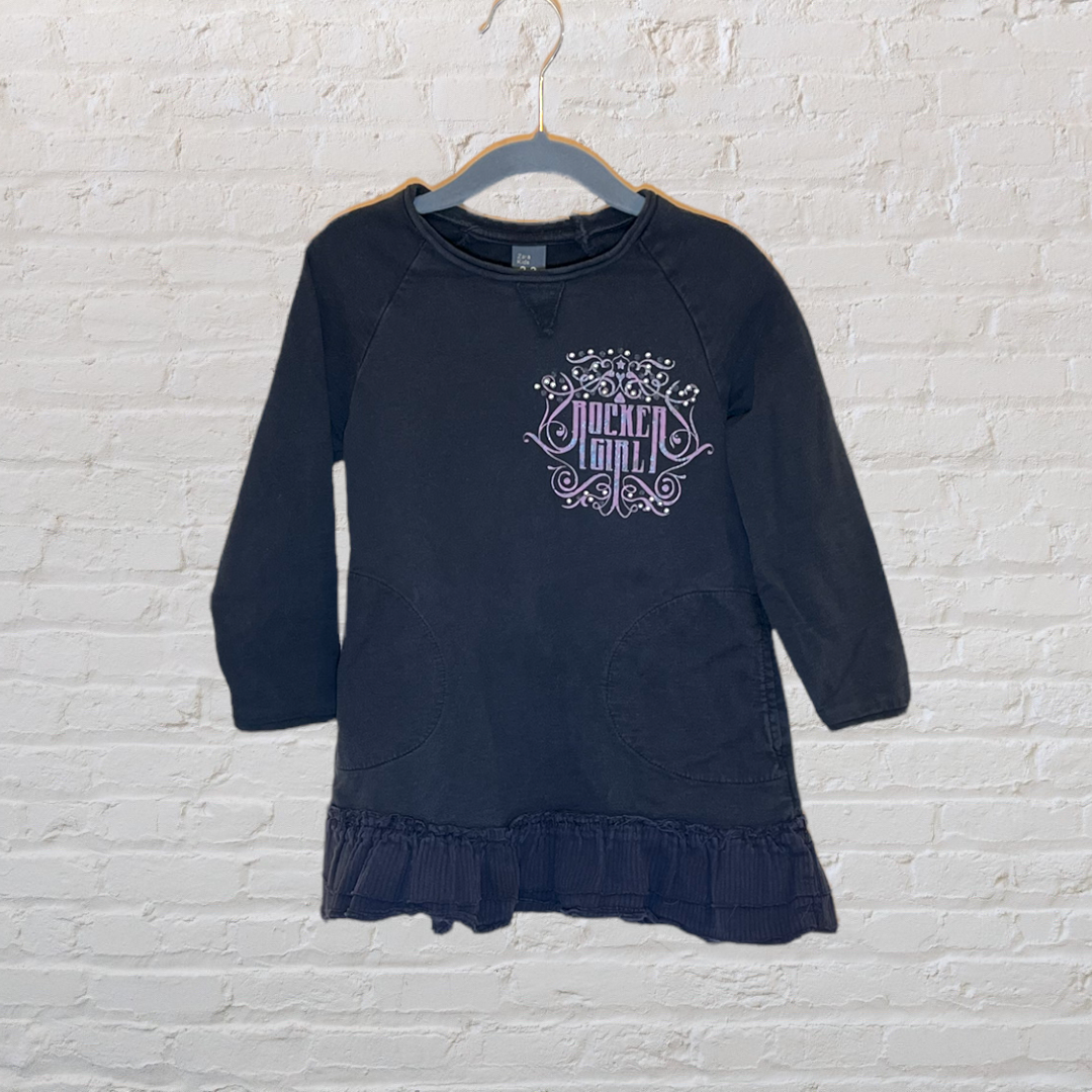Zara "Rocker Girl" Sweater Dress (3T)
