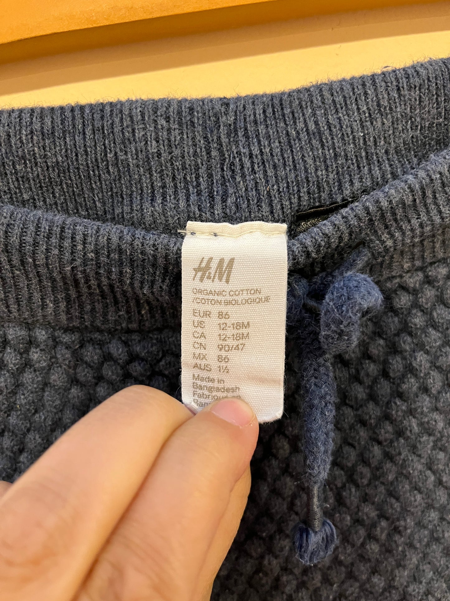 H&M Textured Harem Joggers (12-18)*