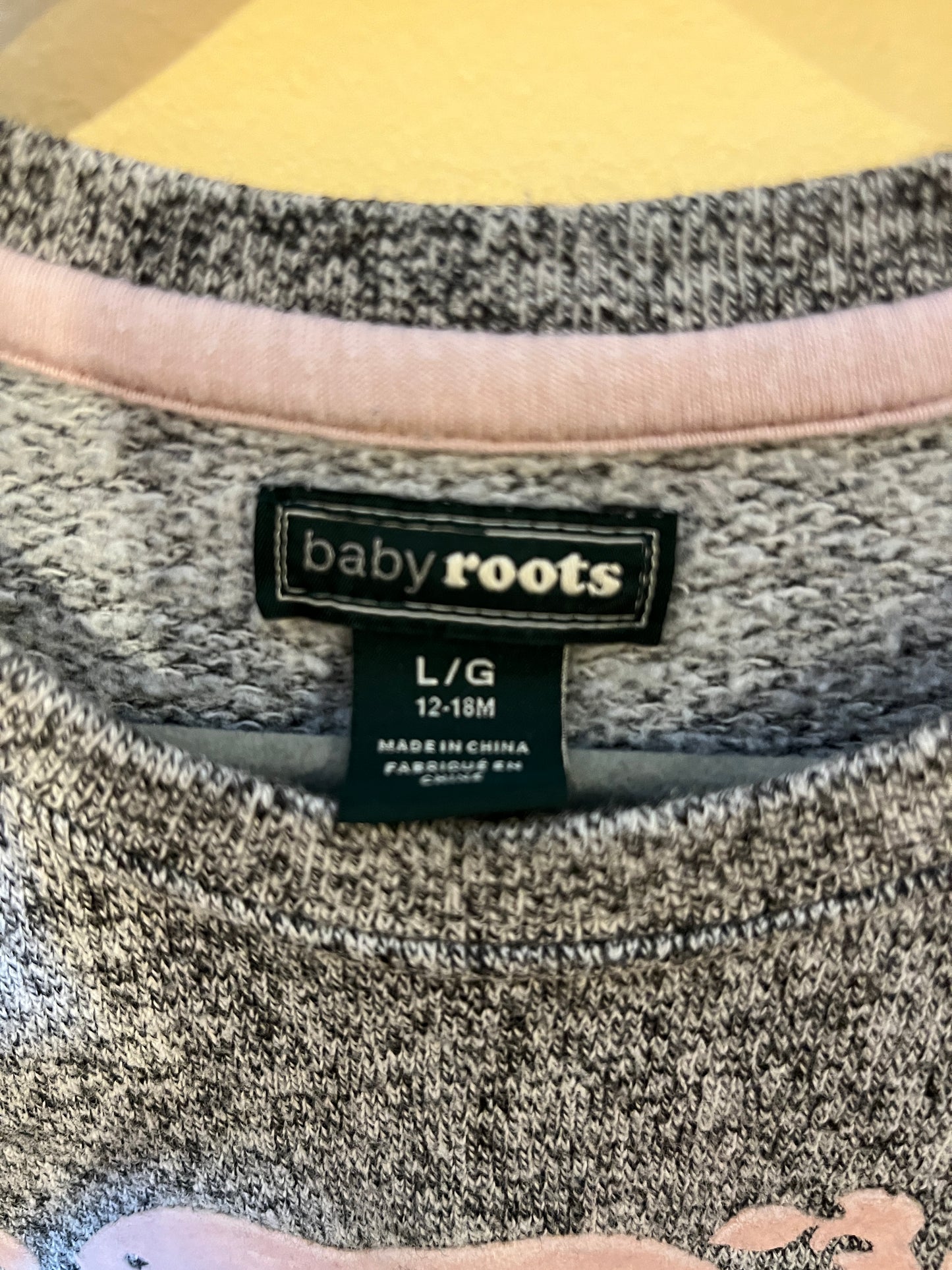 Roots Logo Crewneck (12-18)