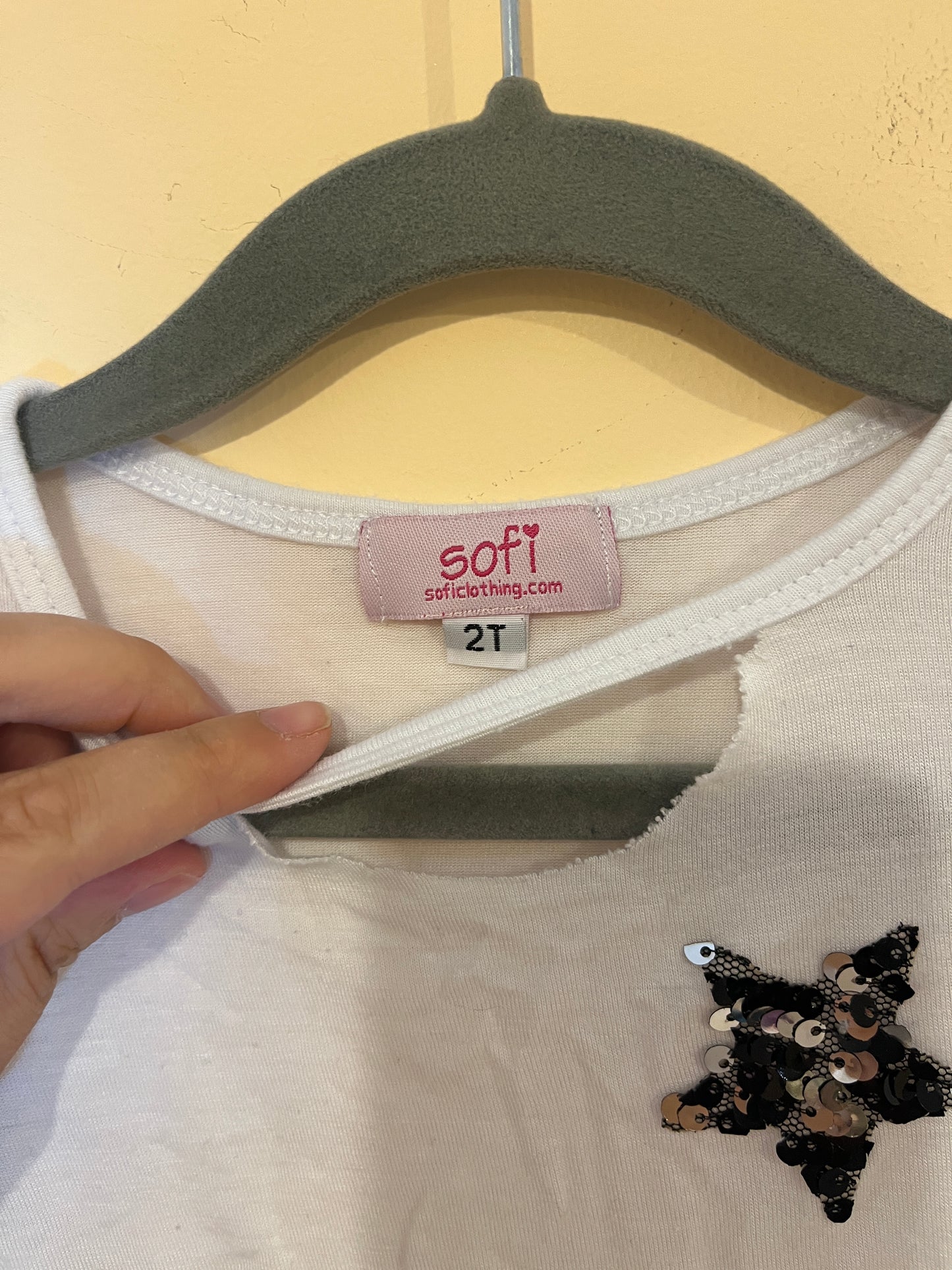 Sofi Sequin Stars Long-Sleeve (2T)