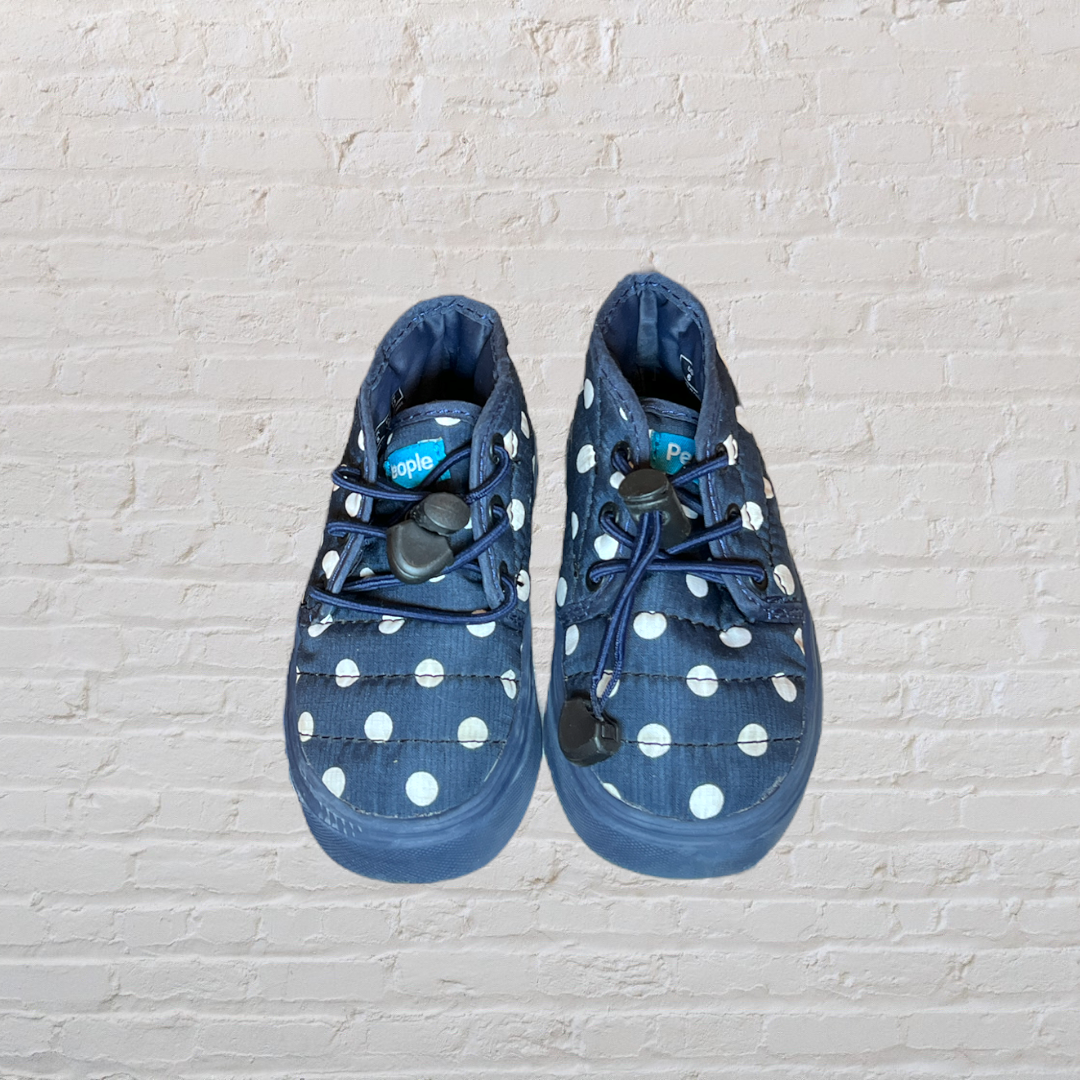People Adjustable Polka-Dot Slip-Ons (6)
