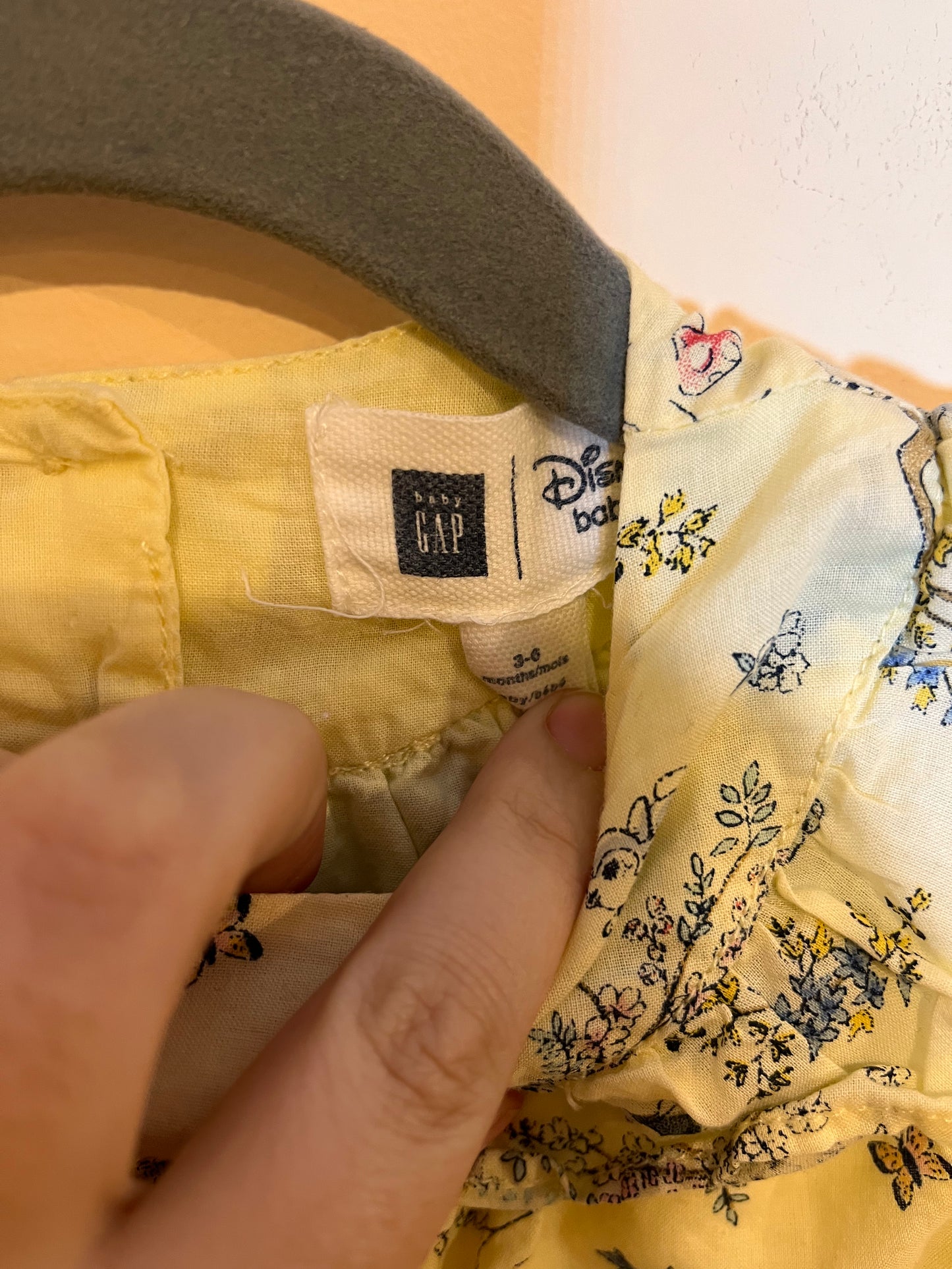 Gap x Disney Snow White Ruffle Long-Sleeve (3-6)
