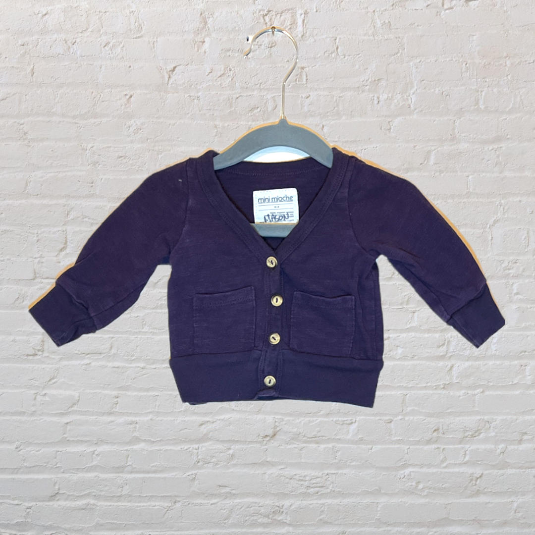 Mini Mioche Button-Up Pocket Cardigan (Multiple Colours) (0-3)