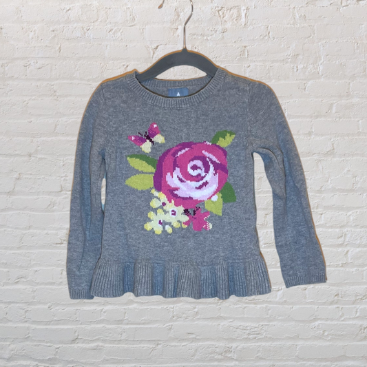 Gap Knit Peplum Sweater (2T)