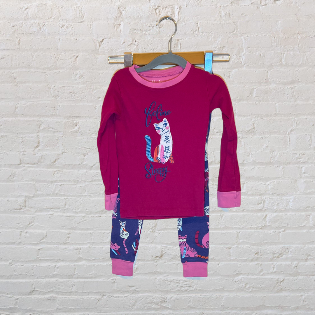 Hatley “Feline Sleepy” Pyjama Set (3T)