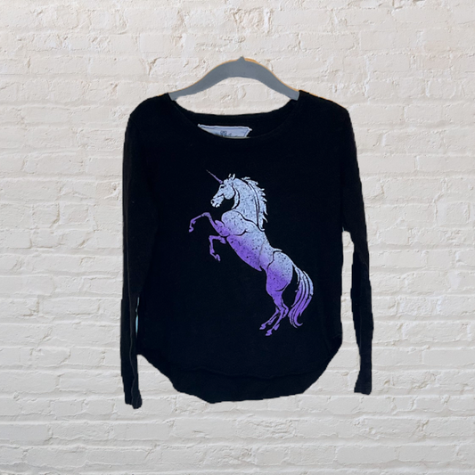 T2 Love Ombre Unicorn Long-Sleeve (4T)