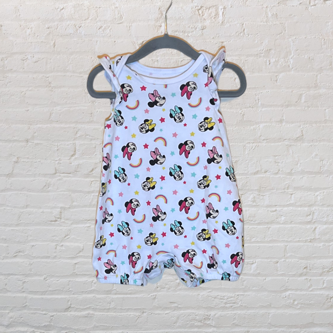 Disney Rainbow Minnie Romper (12M)