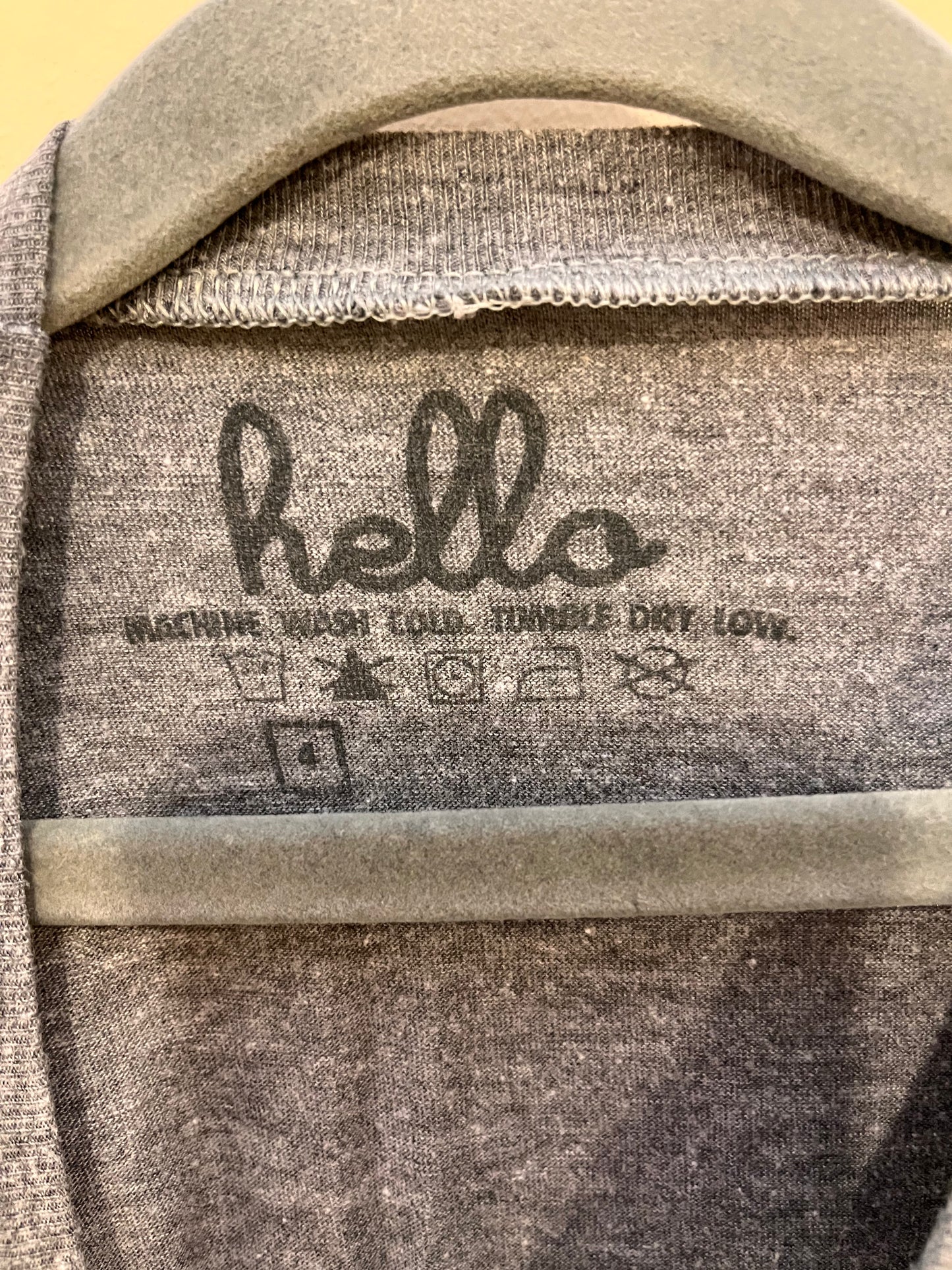 Hello Plaid Letters Long-Sleeve (4T)