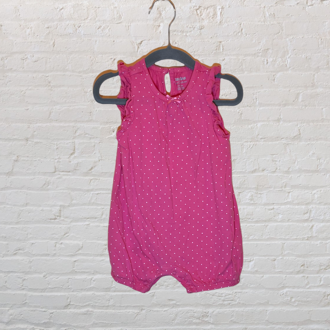 Bundles Polka Dot Ruffle Romper (12-18)