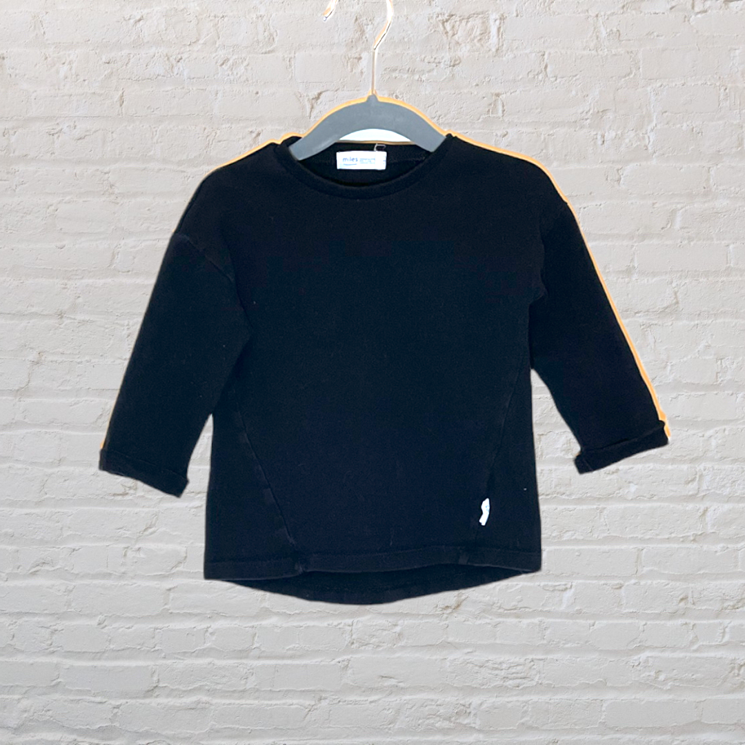 Miles Diagonal Seam Long-Sleeve (12M)