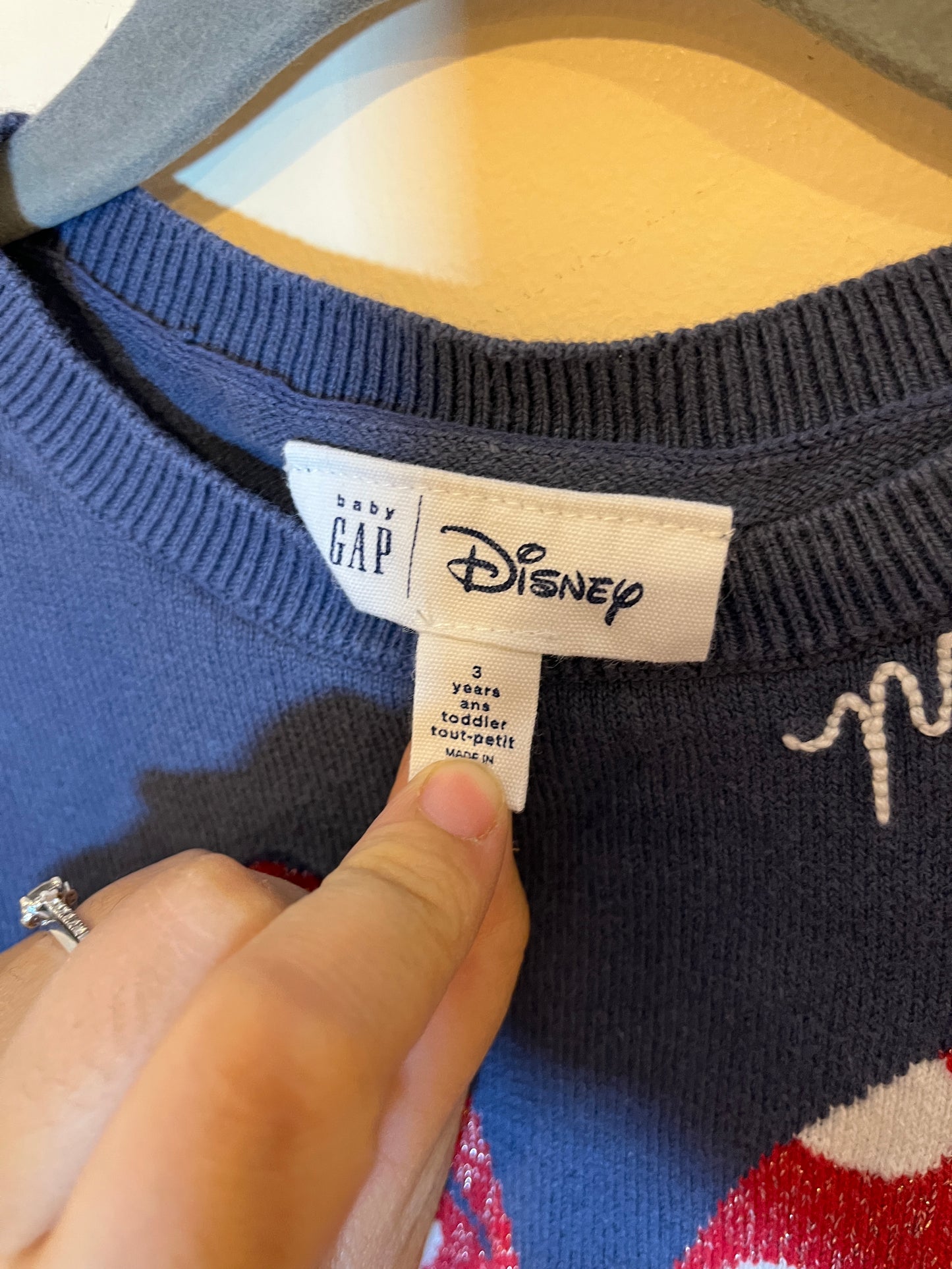Gap x Disney Minnie Bow Sweater (3T)