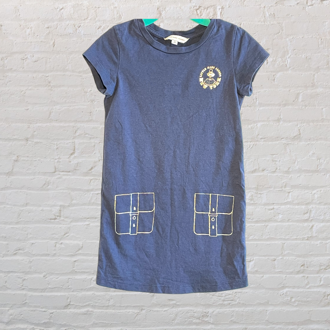 Marc Jacobs Pocket Print T-Shirt Dress (4T)