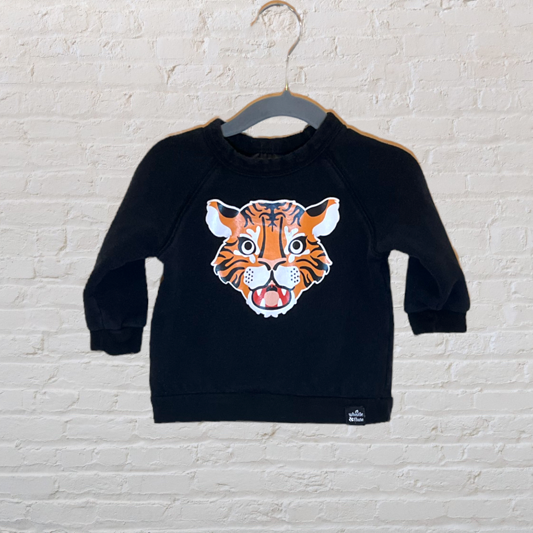 Whistle & Flute Tiger Sweater (12-18)