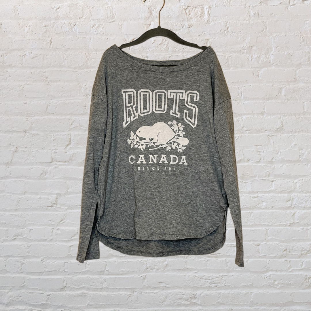 Roots Classic Logo Long-Sleeve (7-8)