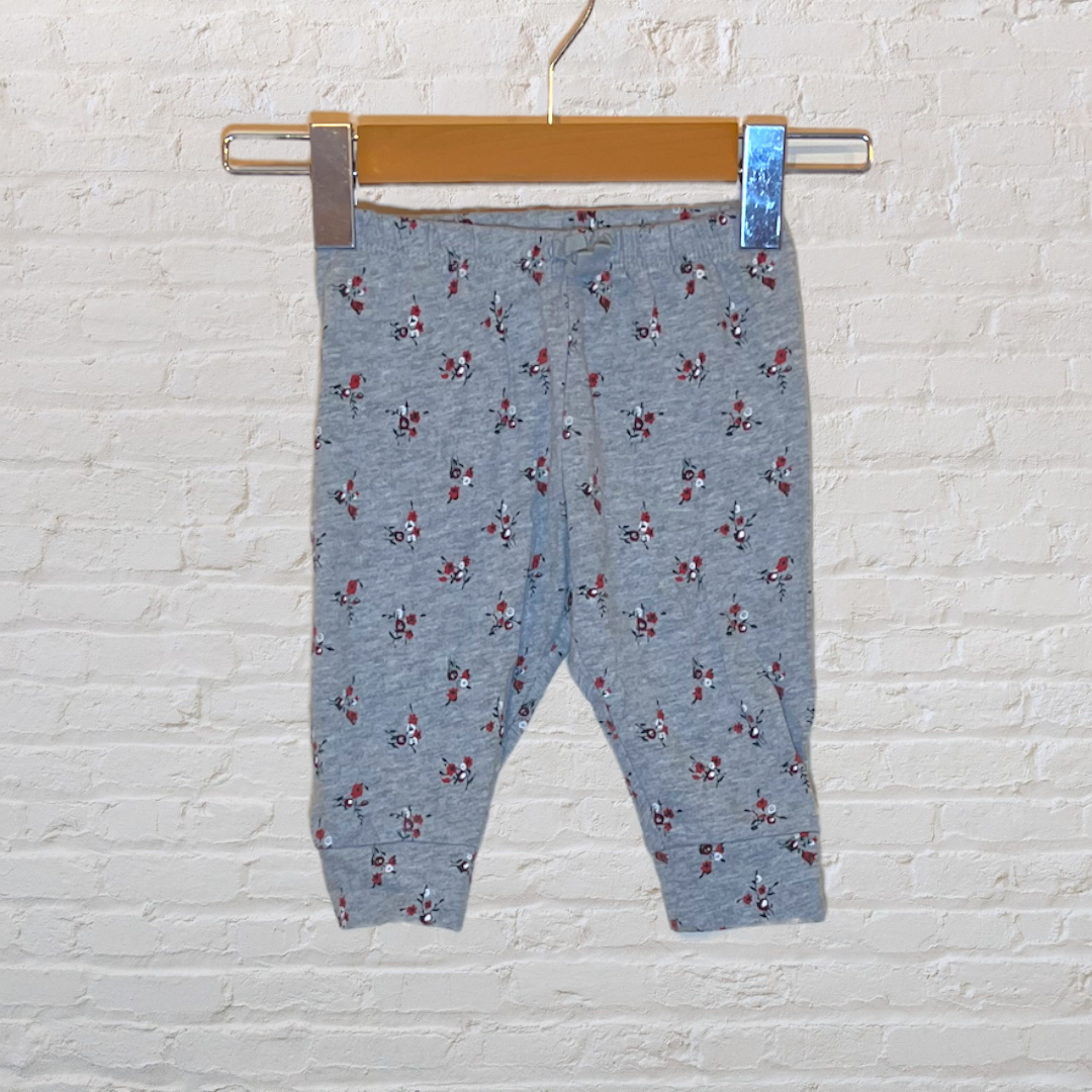 Gap Organic Cotton Floral Sweatpants (6-12)