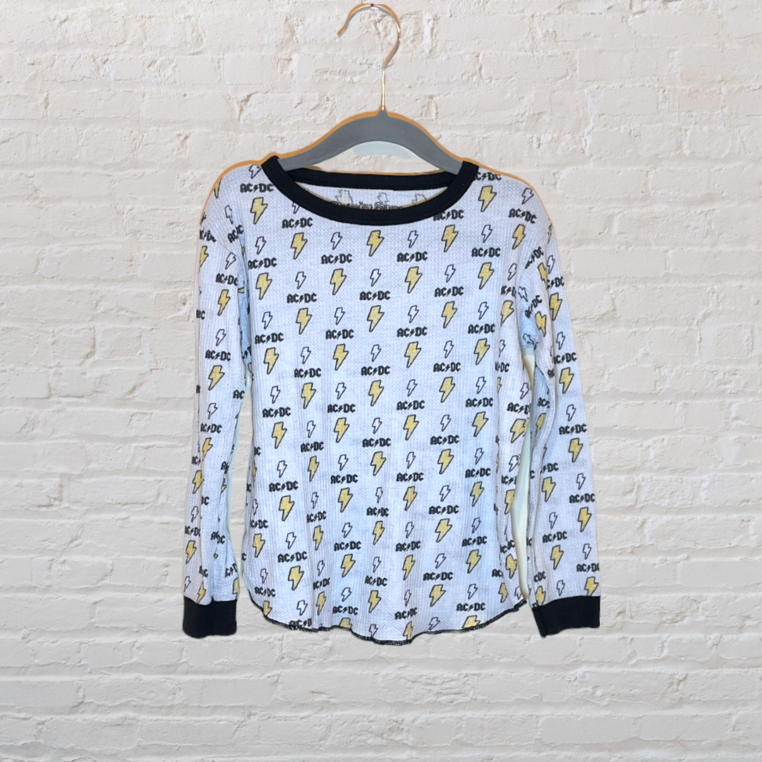 Rowdy Sprout AC/DC Waffle Lounge Top (6)