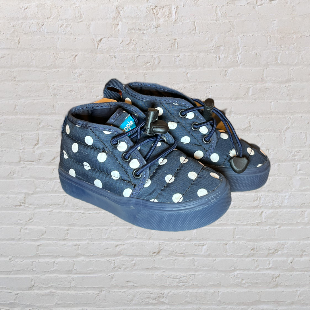 People Adjustable Polka-Dot Slip-Ons (6)