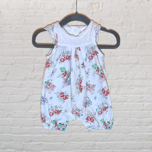 Next Floral Romper (NB)