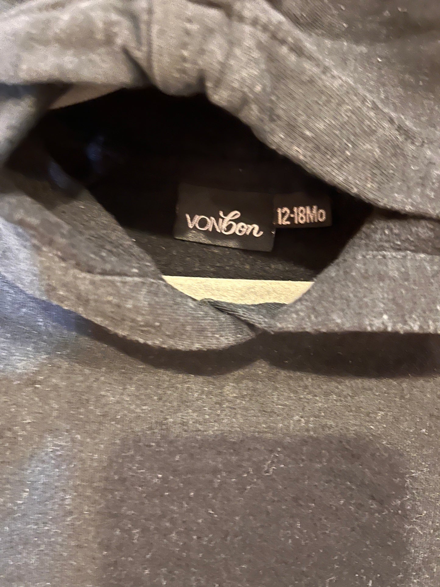 Vonbon Hooded Bamboo/Cotton Dress (12-18)