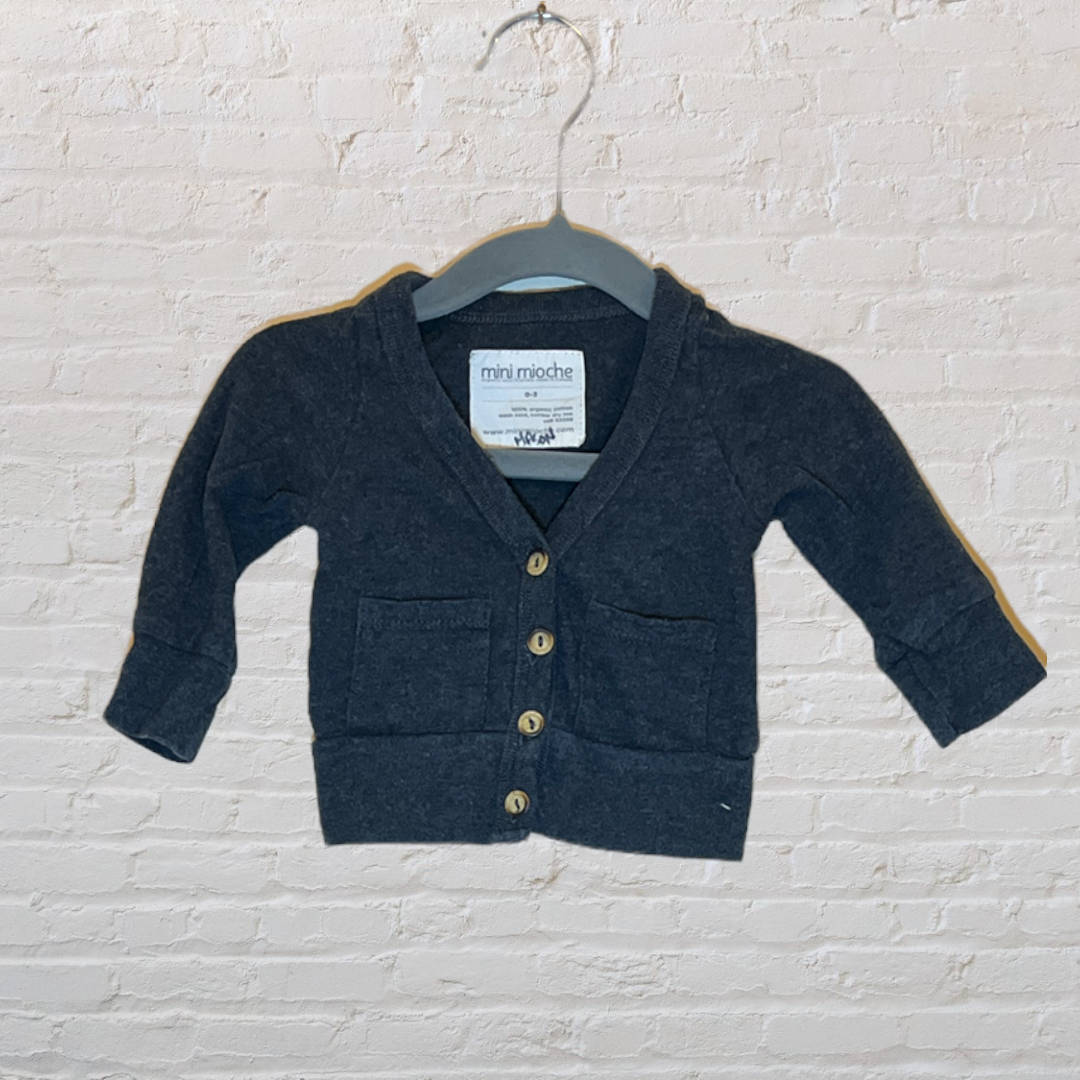 Mini Mioche Button-Up Pocket Cardigan (Multiple Colours) (0-3)