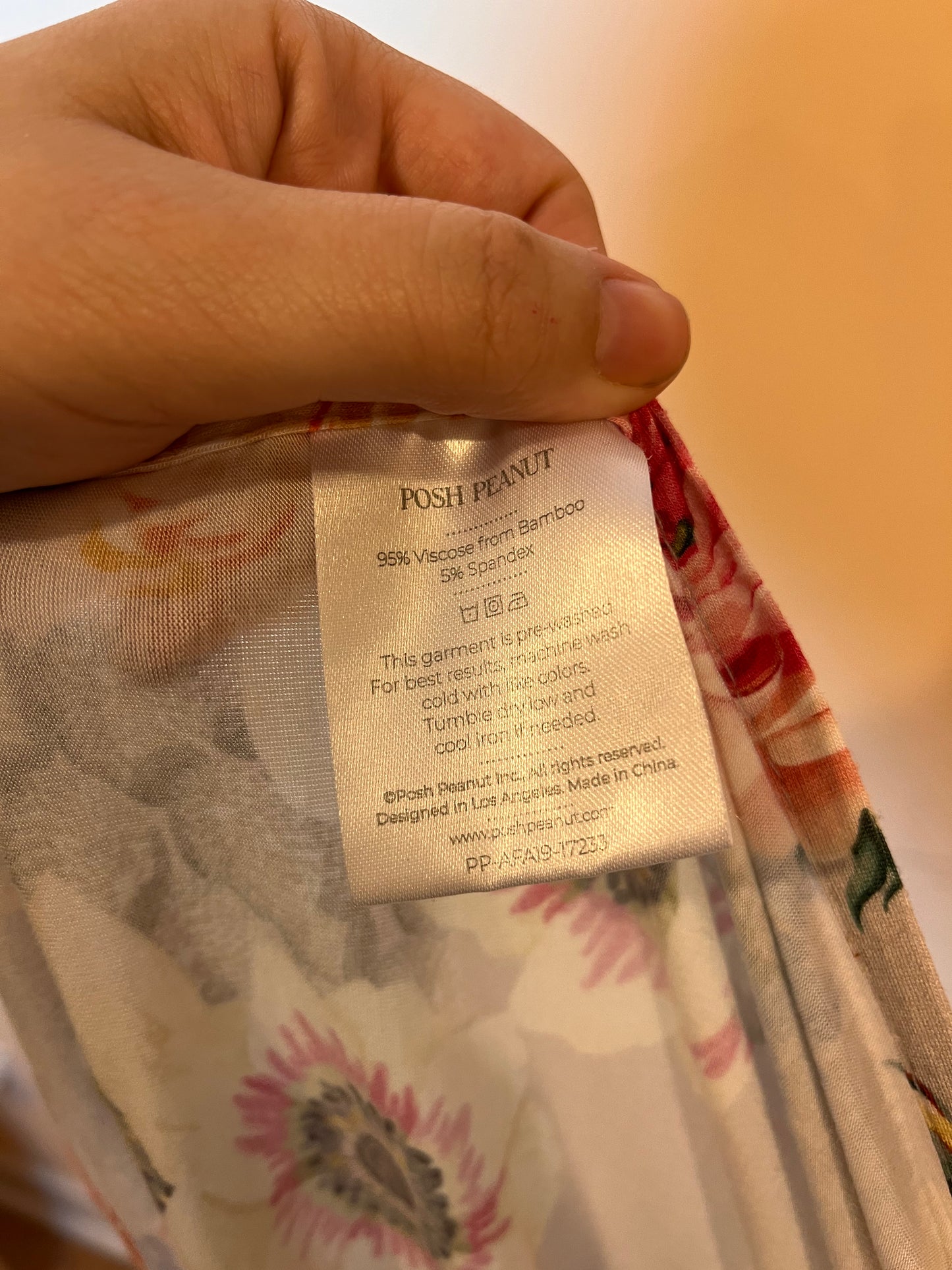 Posh Peanut Bamboo Swaddle Blanket