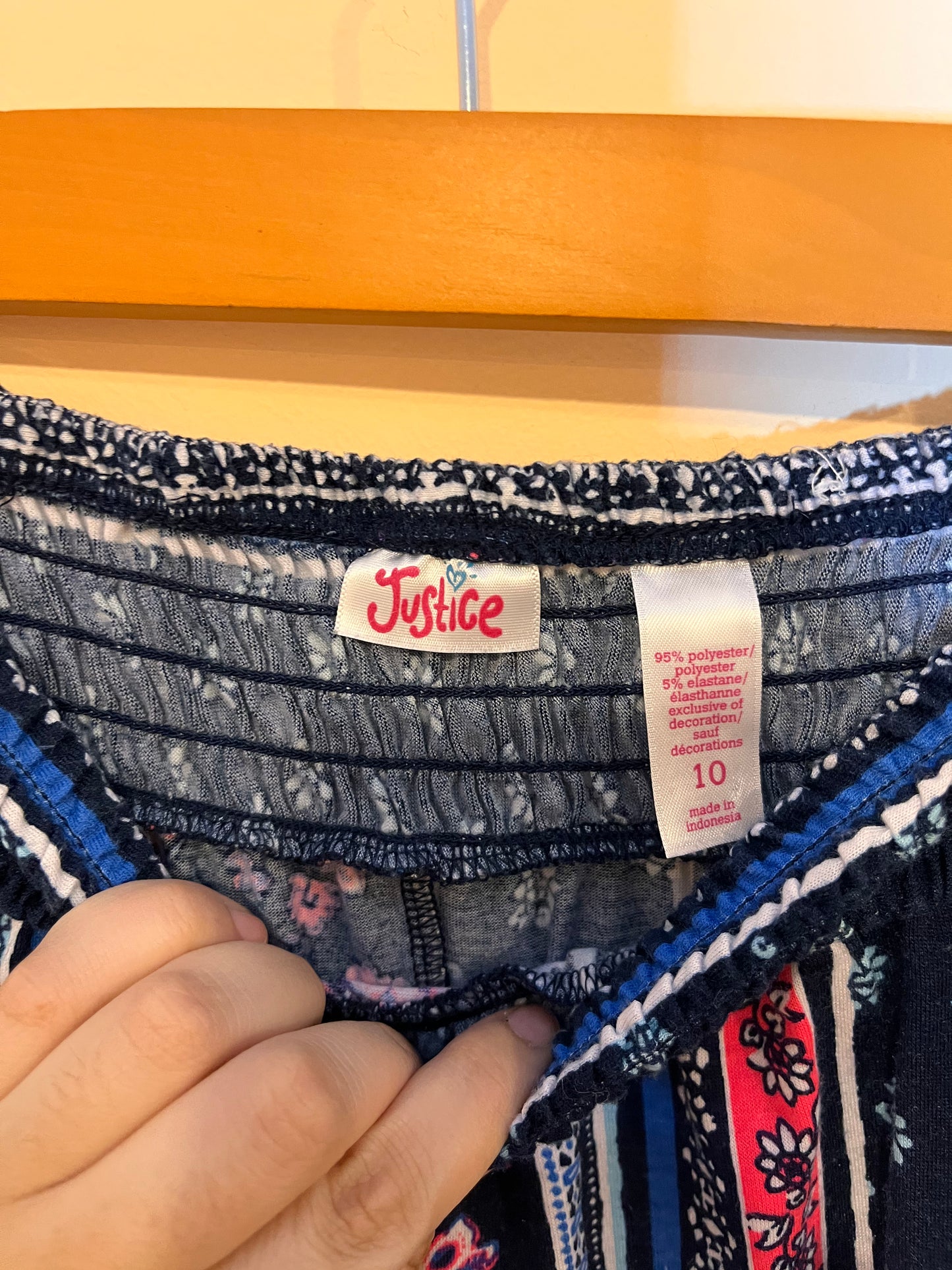 Justice High-Low Floral Maxi Skirt (10)