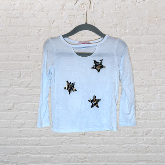 Sofi Sequin Stars Long-Sleeve (2T)