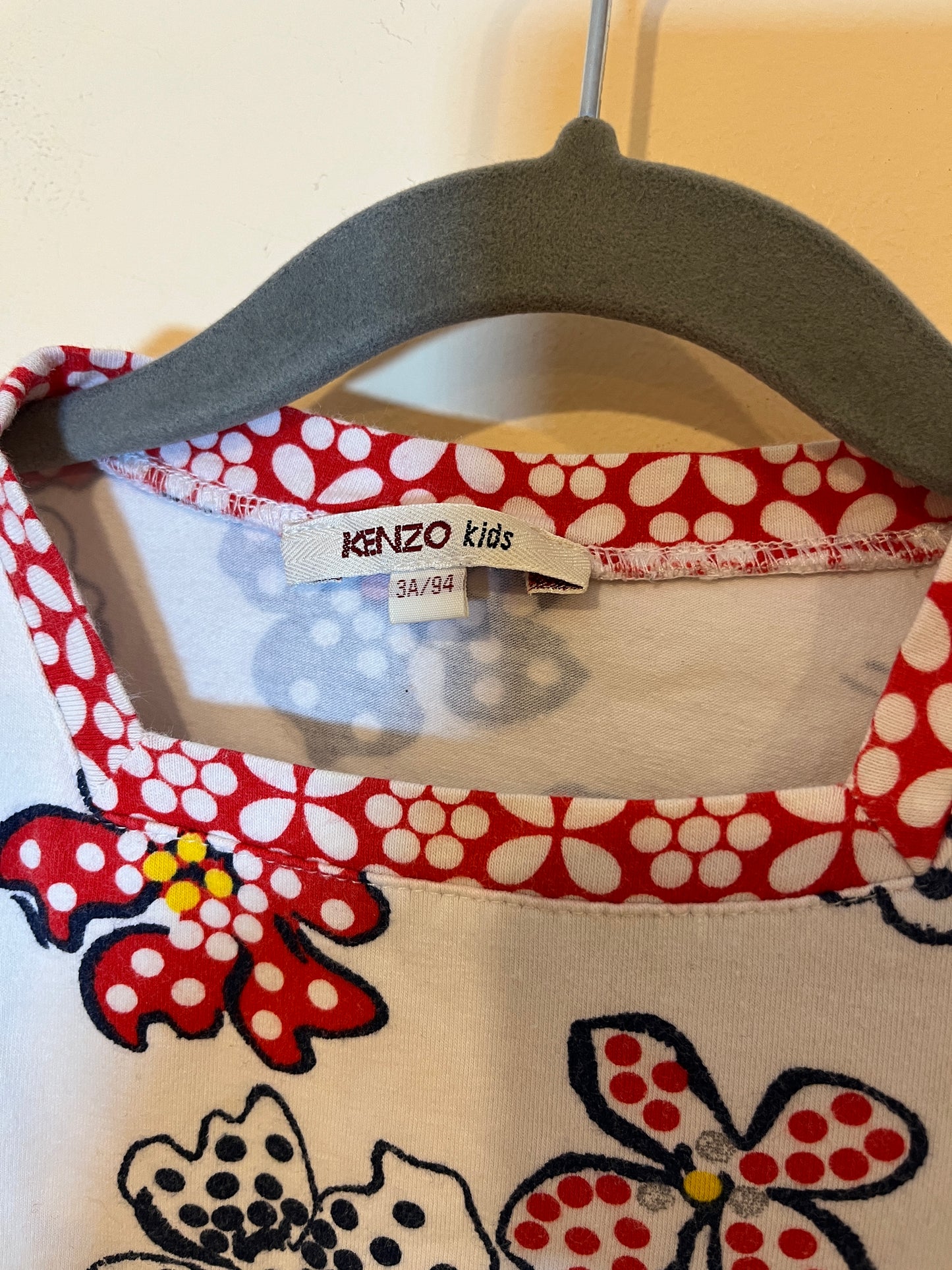 Kenzo Floral Peplum Dress (3T)