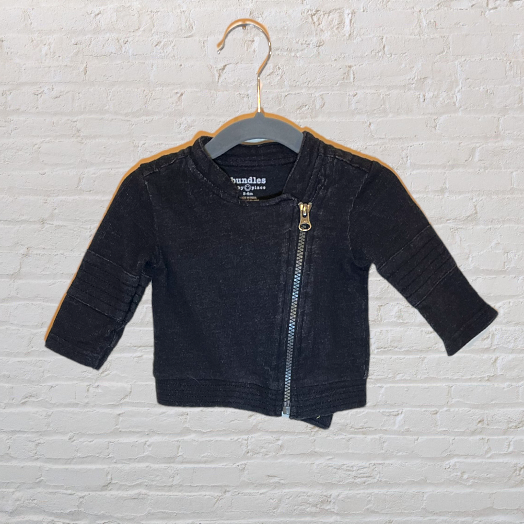 Bundles Zip Moto Sweater (3-6)