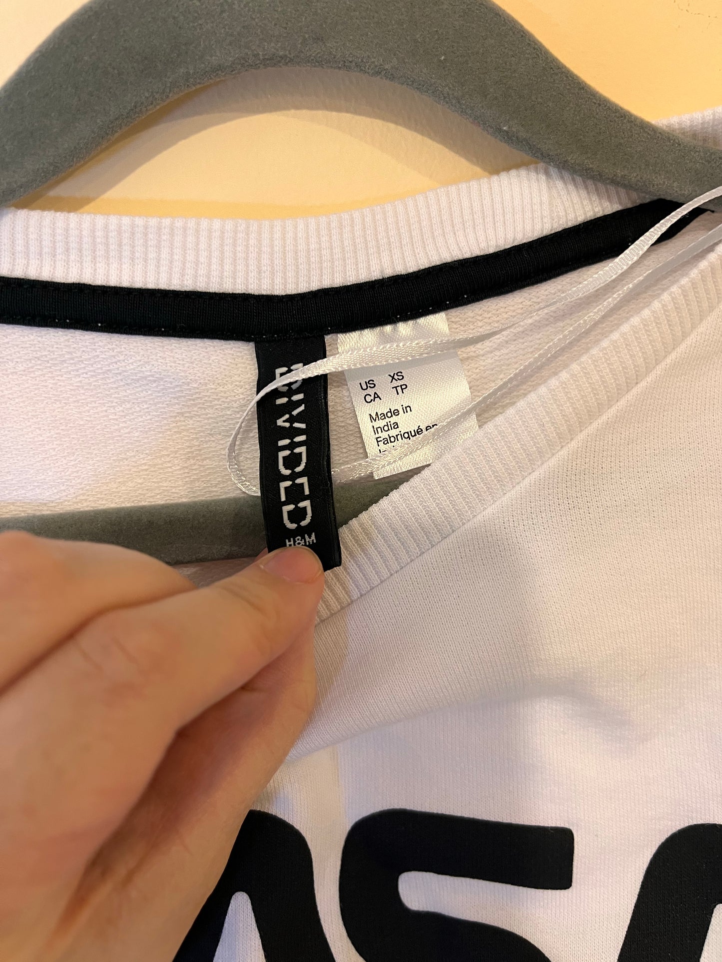 Divided NASA Cropped Sweatshirt (12-14)