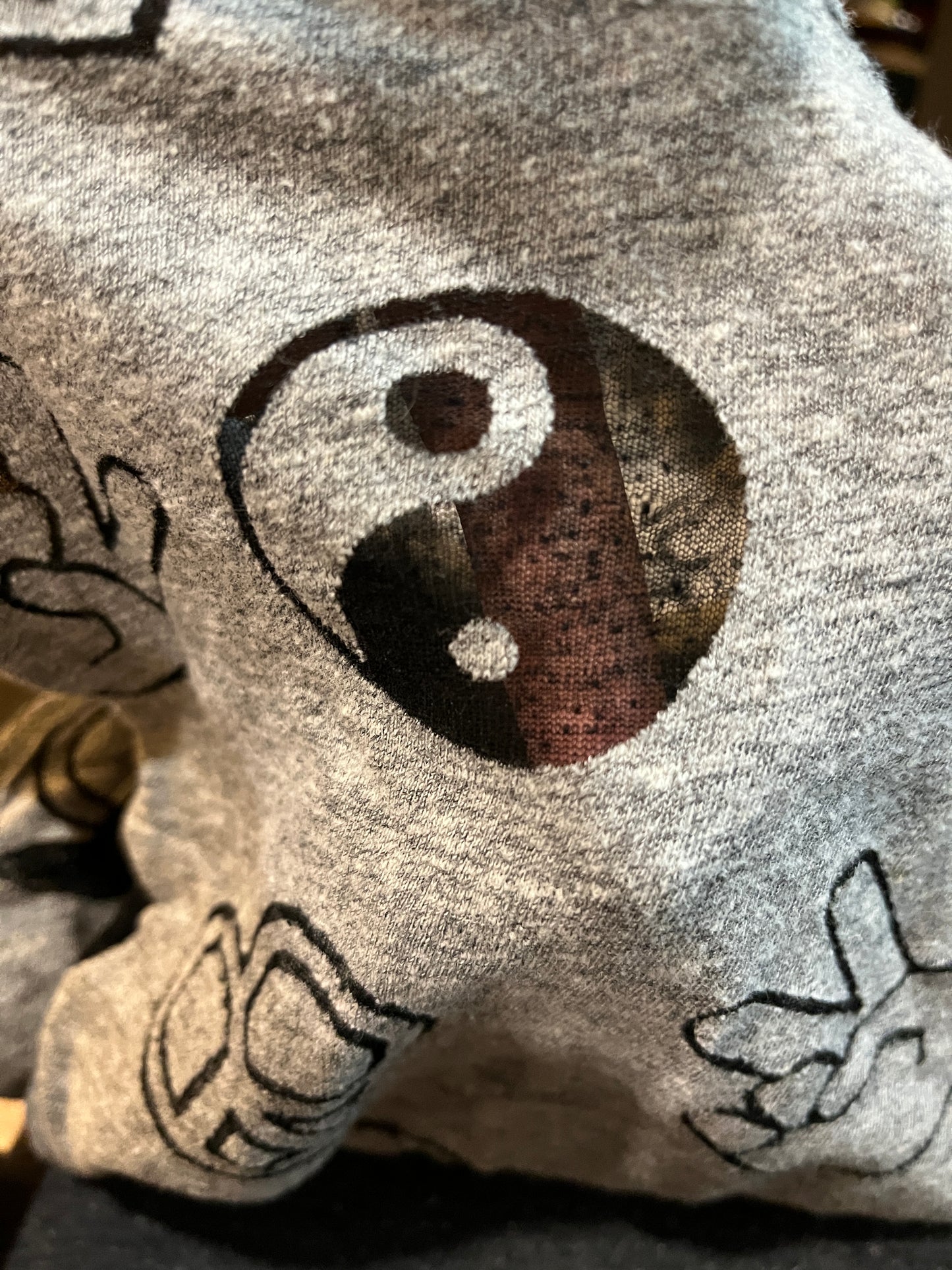 Terez Peace & Love Marled T-Shirt (4-5)