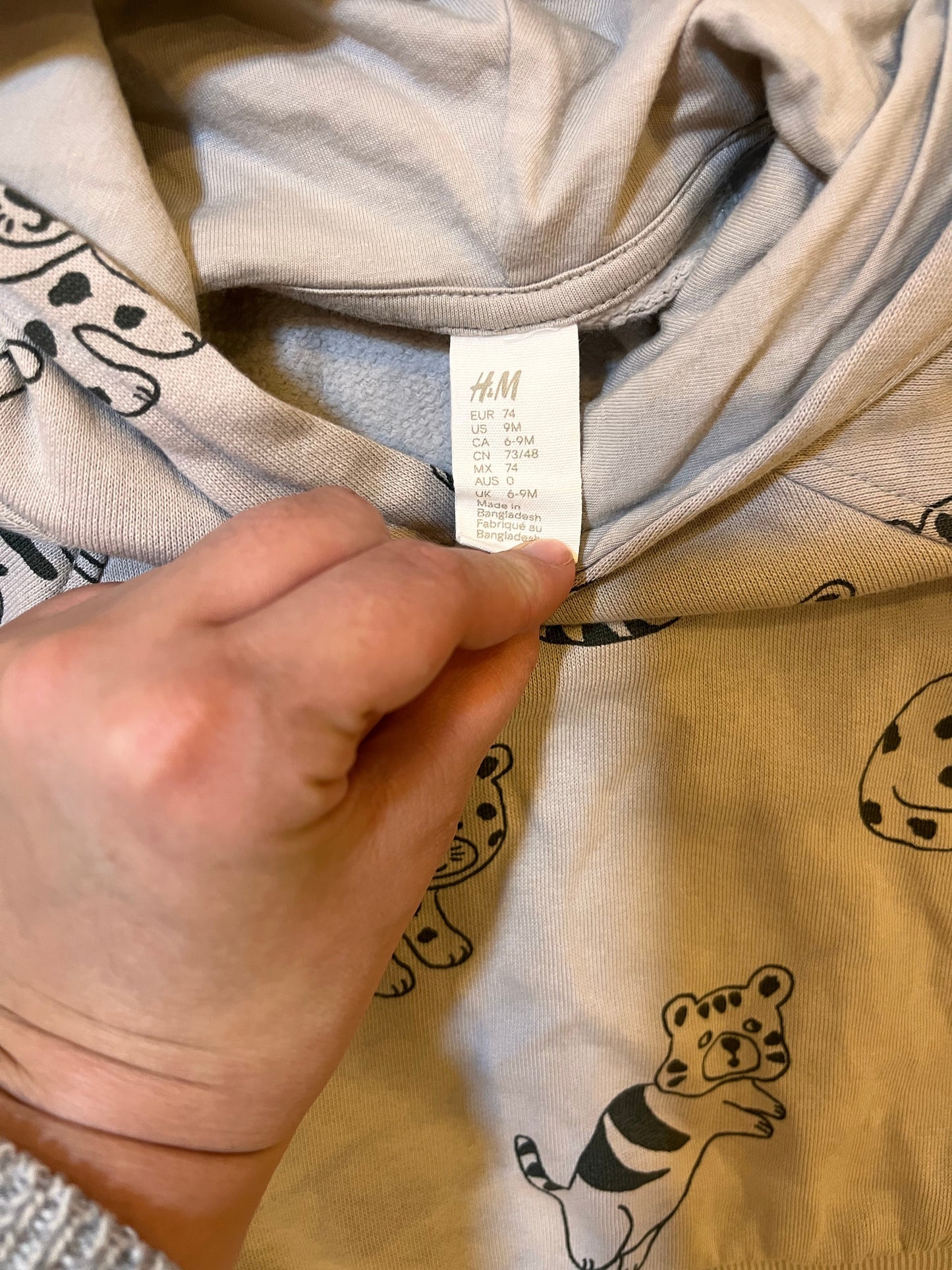 H&M Wildcats Hoodie Sweatsuit (6-9)