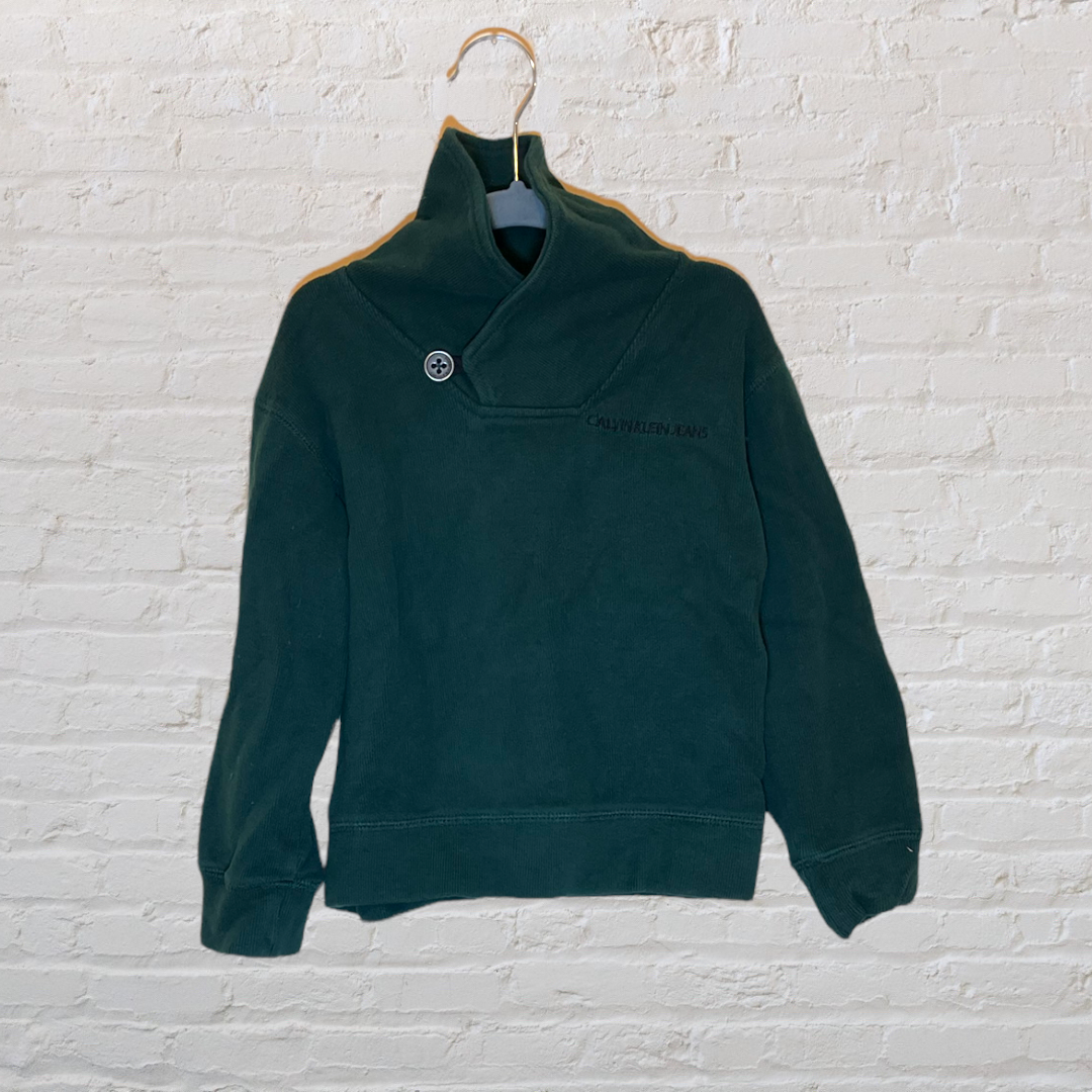 Calvin Klein Knit Mock Neck Sweater (4T)