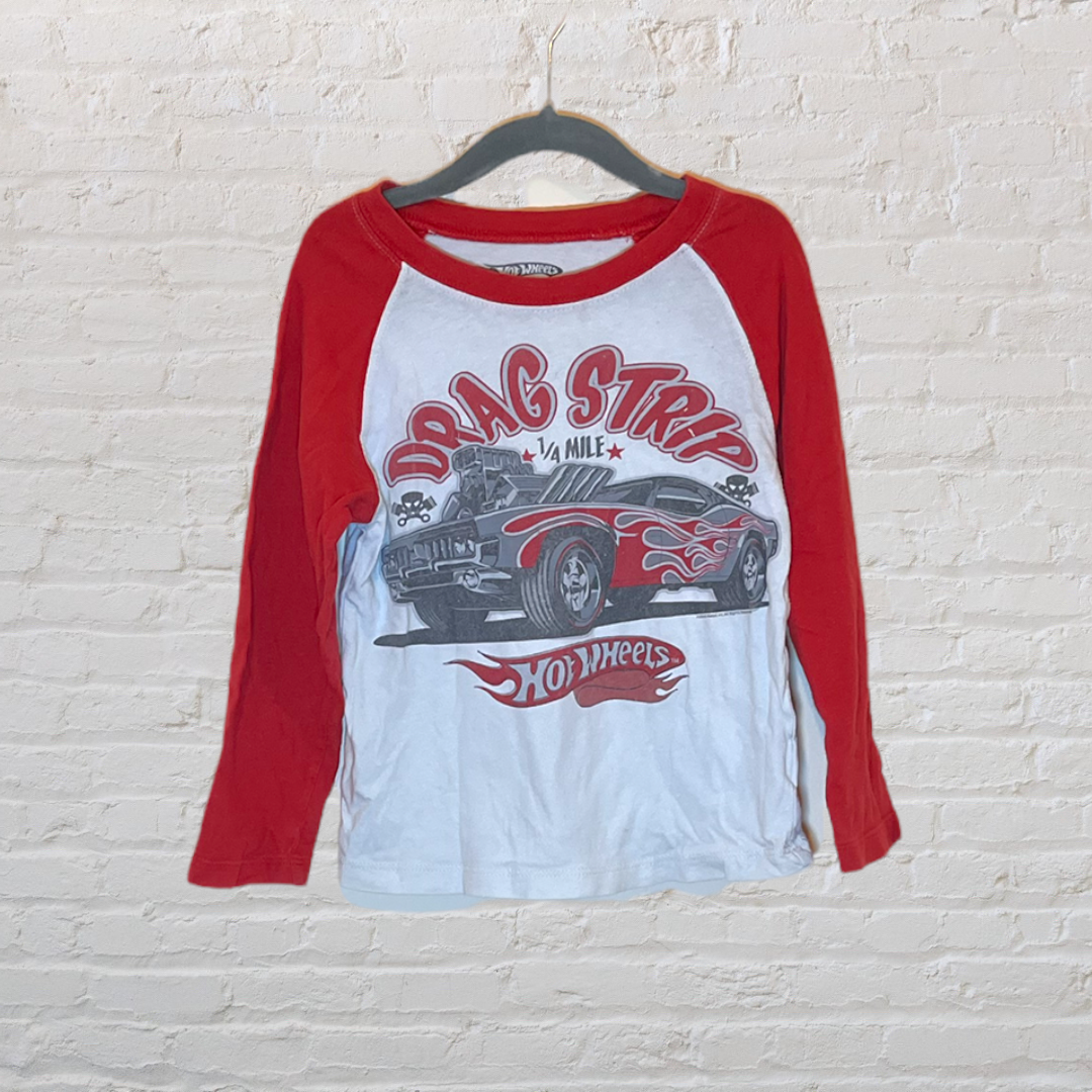 Hot Wheels "Drag Strip" Long-Sleeve (4T)