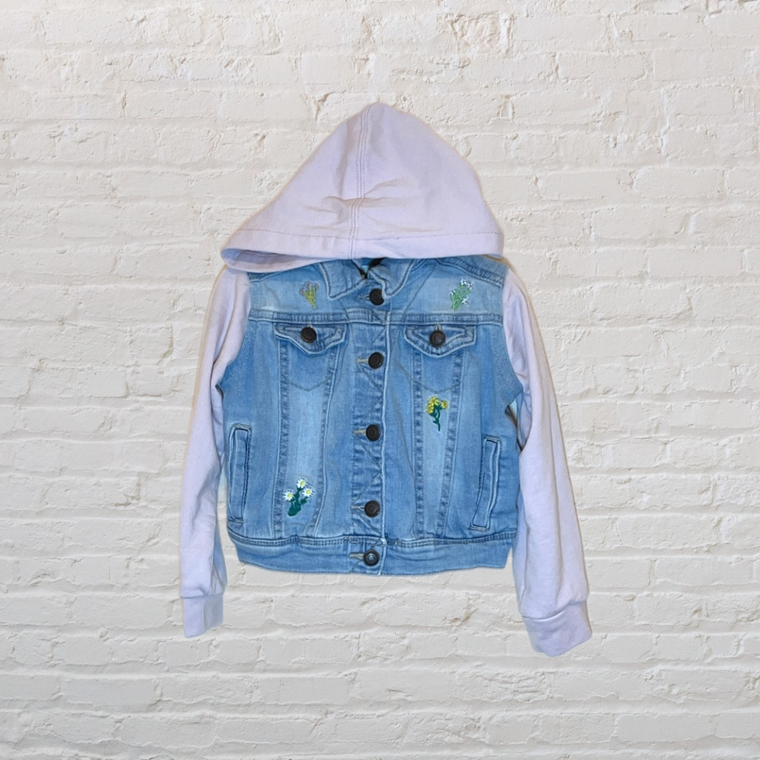 Tucker + Tate Embroidered Denim Shacket (3T)*