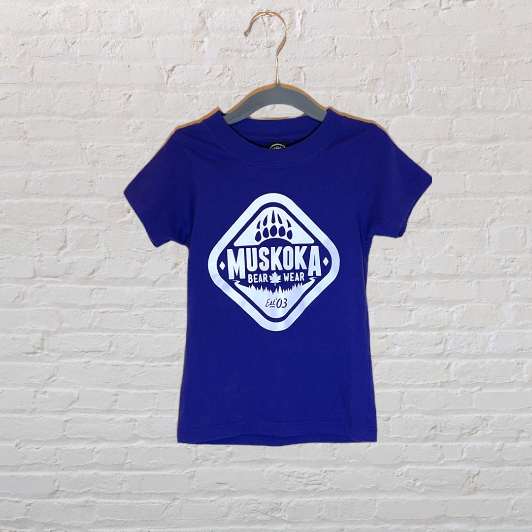 Muskoka Bear Wear Logo T-Shirt (3T)