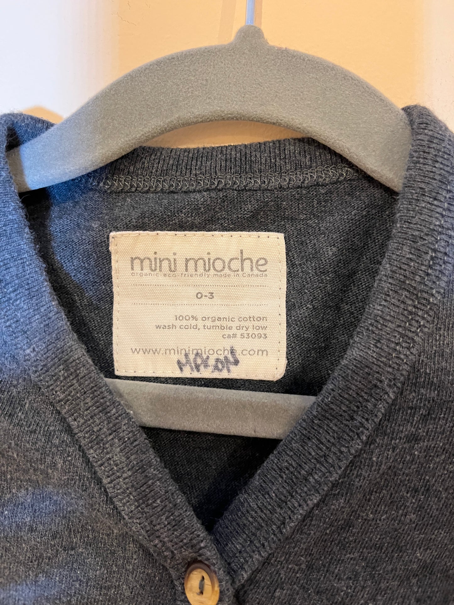 Mini Mioche Button-Up Pocket Cardigan (Multiple Colours) (0-3)